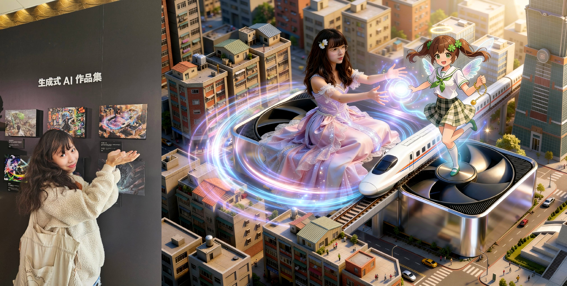 NVIDIA RTX AI PC Day 作品展出